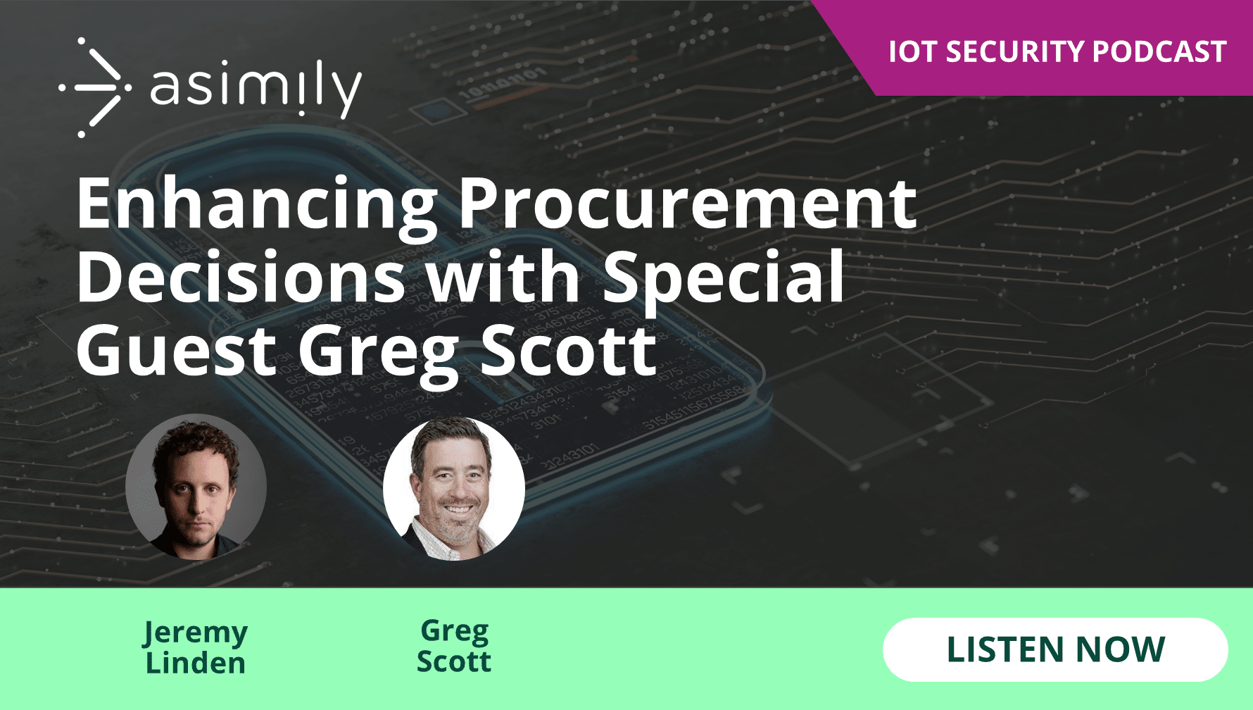 Enhancing Procurement Decisions with Special Guest Greg Scott | Asimily