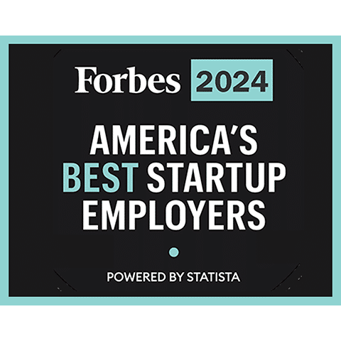 Forbes Americas Best Startup Employers 2024 Badge