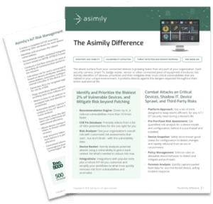 The Asimily Difference: IoT Security Innovation