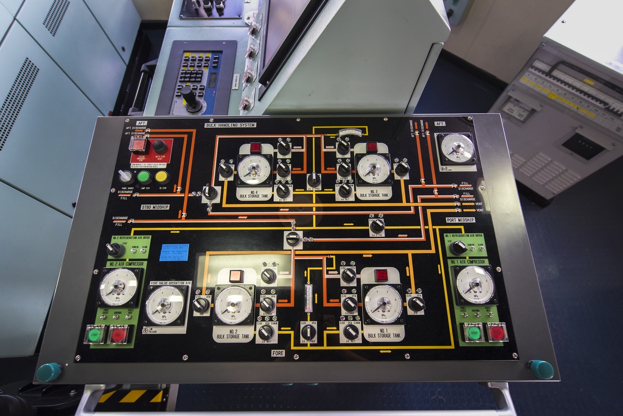 Control Panel for Physical process