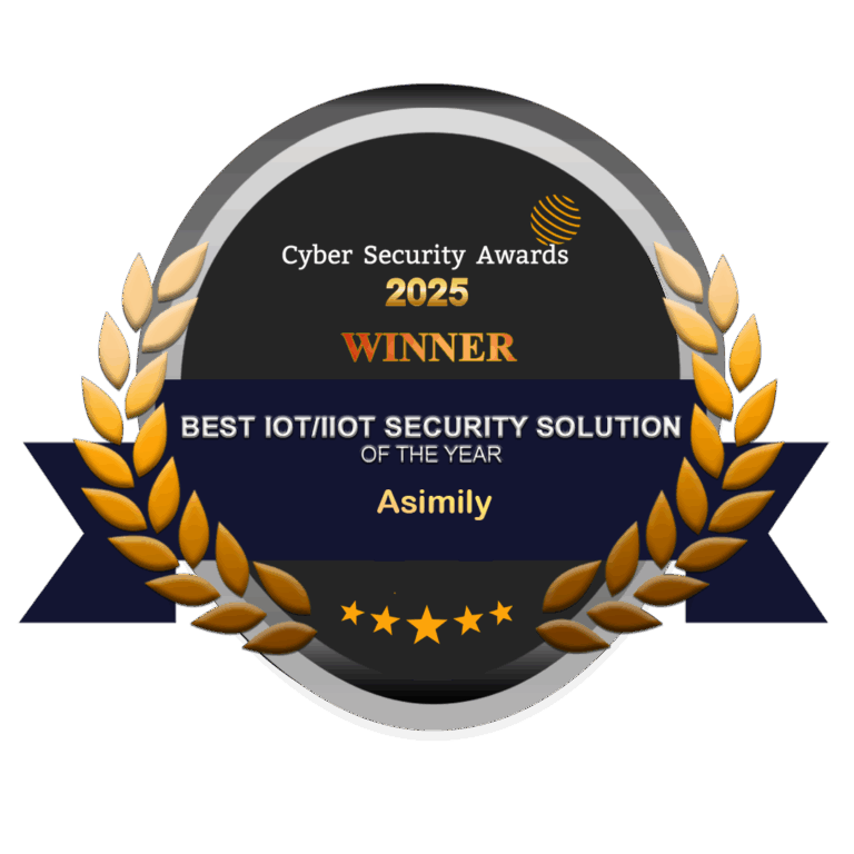 Asimily wins Best IoT/IIoT Security Solution of the Year at the 2025 Cyber Security Awards