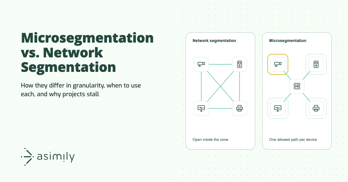 Microsegmentation vs. Network Segmentation: Differences That Matter